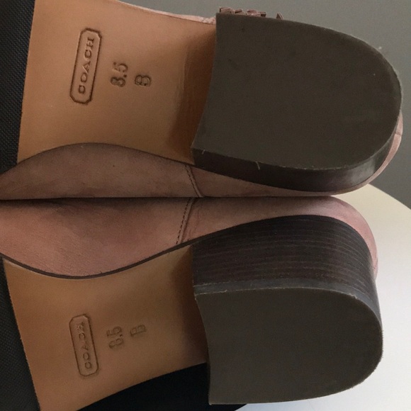 Coach Pricilla Bootie Boot in Nubuck Siena Tassel - Picture 14 of 15